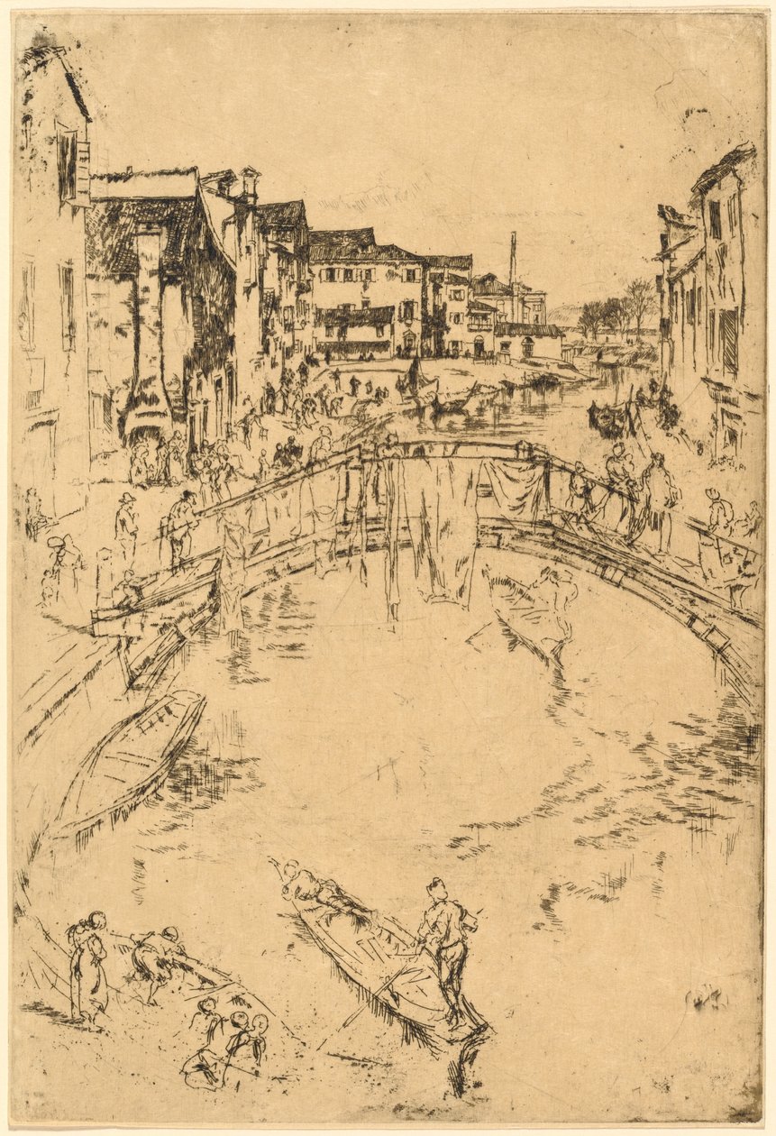 Bron, 18791880. av James Abbott McNeill Whistler