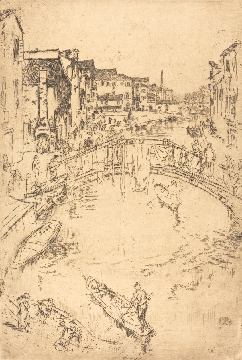 Bron, 18791880. av James Abbott McNeill Whistler