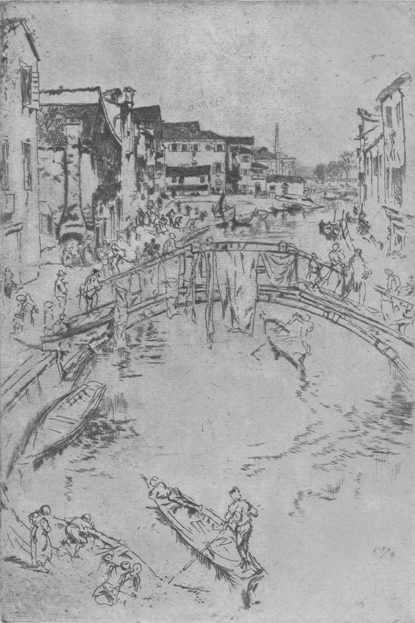 Bron, c1880, 1904 av James Abbott McNeill Whistler