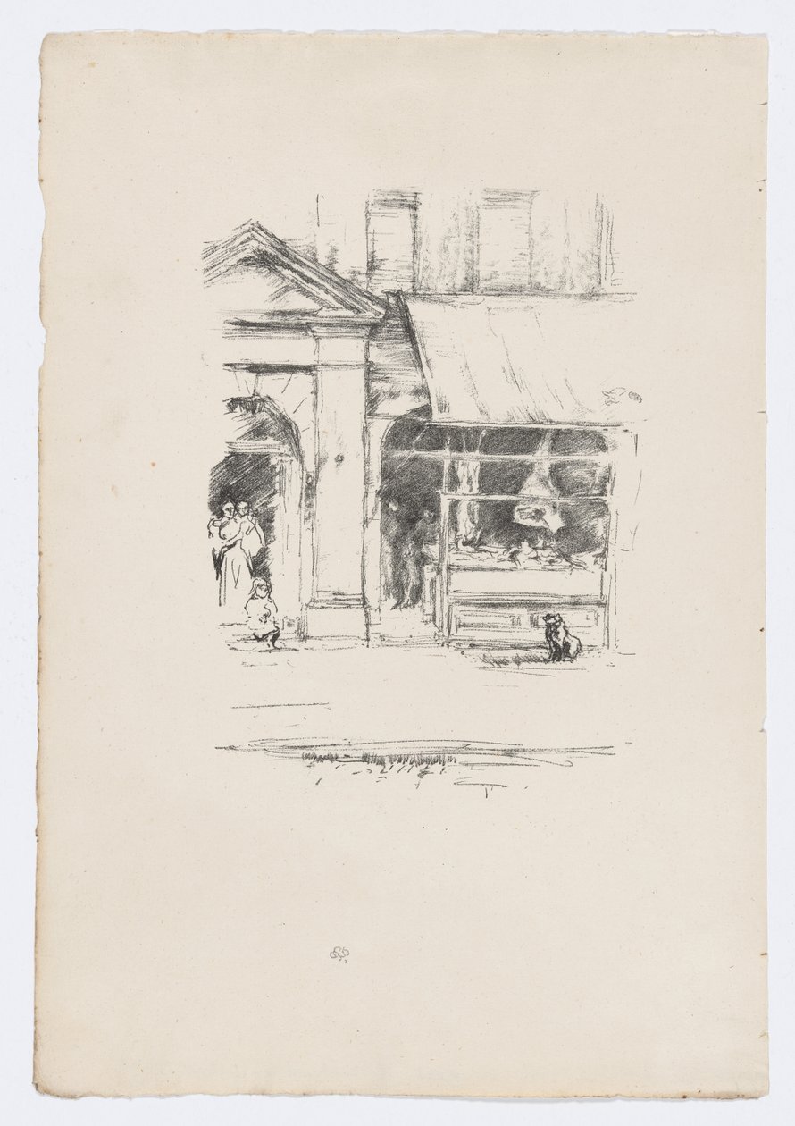 Slaktarens hund av James Abbott McNeill Whistler