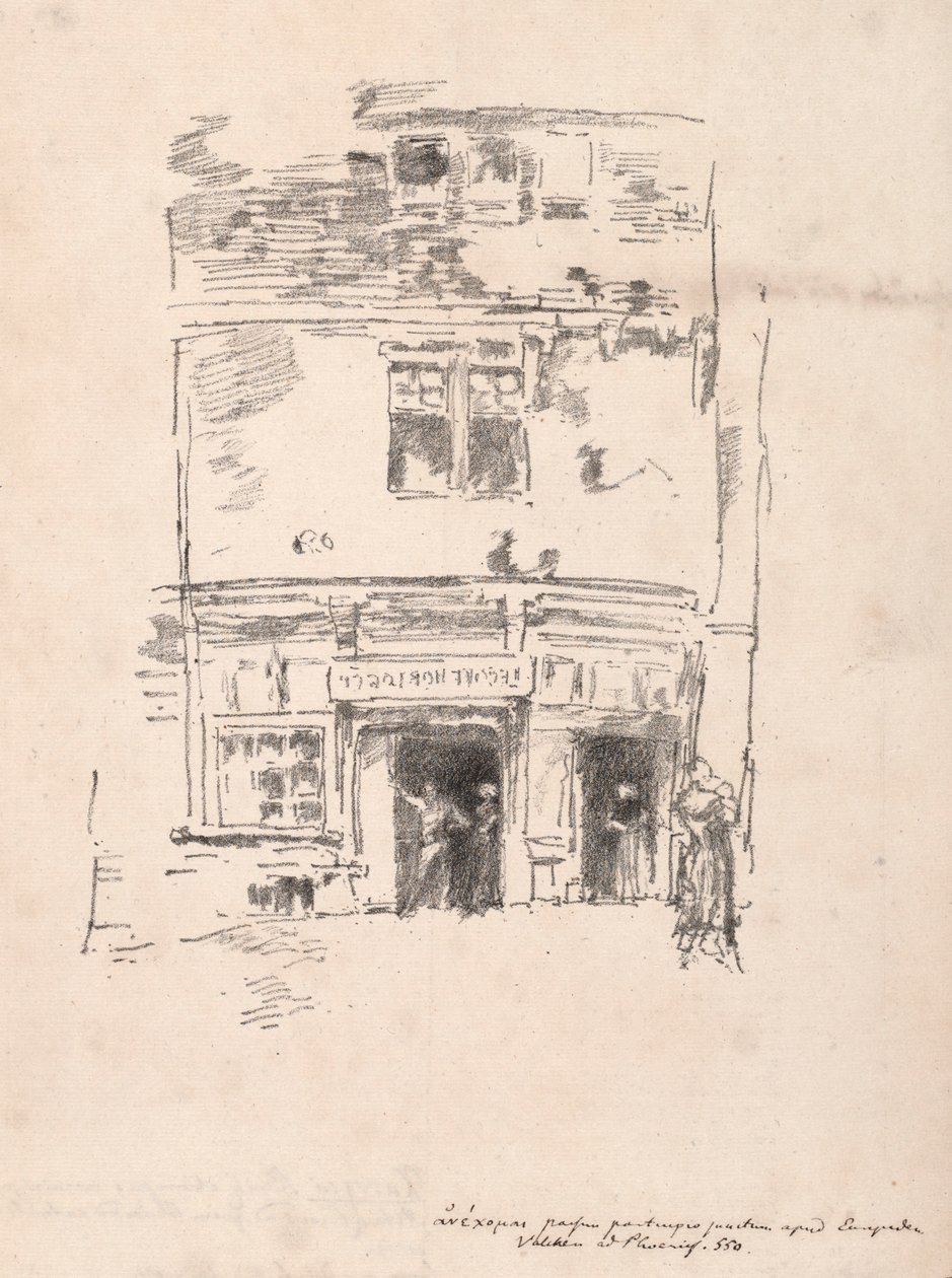 Klockmakarna, Paimpol, 1893. av James Abbott McNeill Whistler