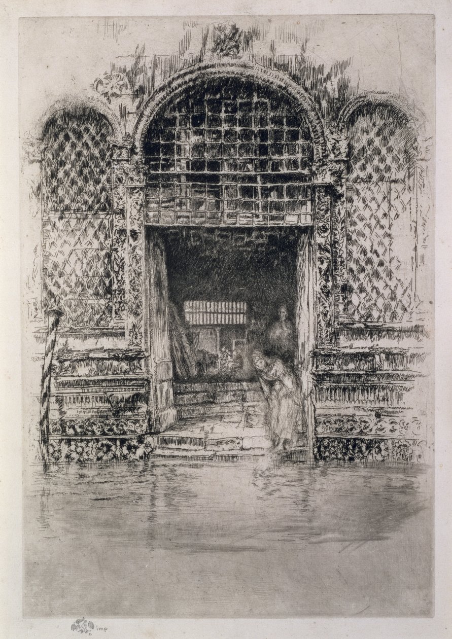 Dörröppningen, 1879-80 av James Abbott McNeill Whistler