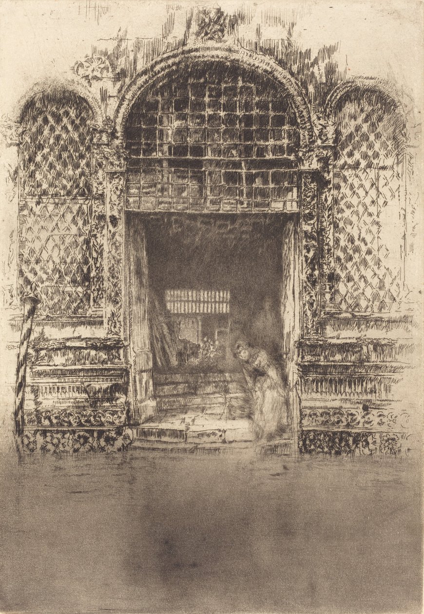 Dörröppningen, 1880. av James Abbott McNeill Whistler