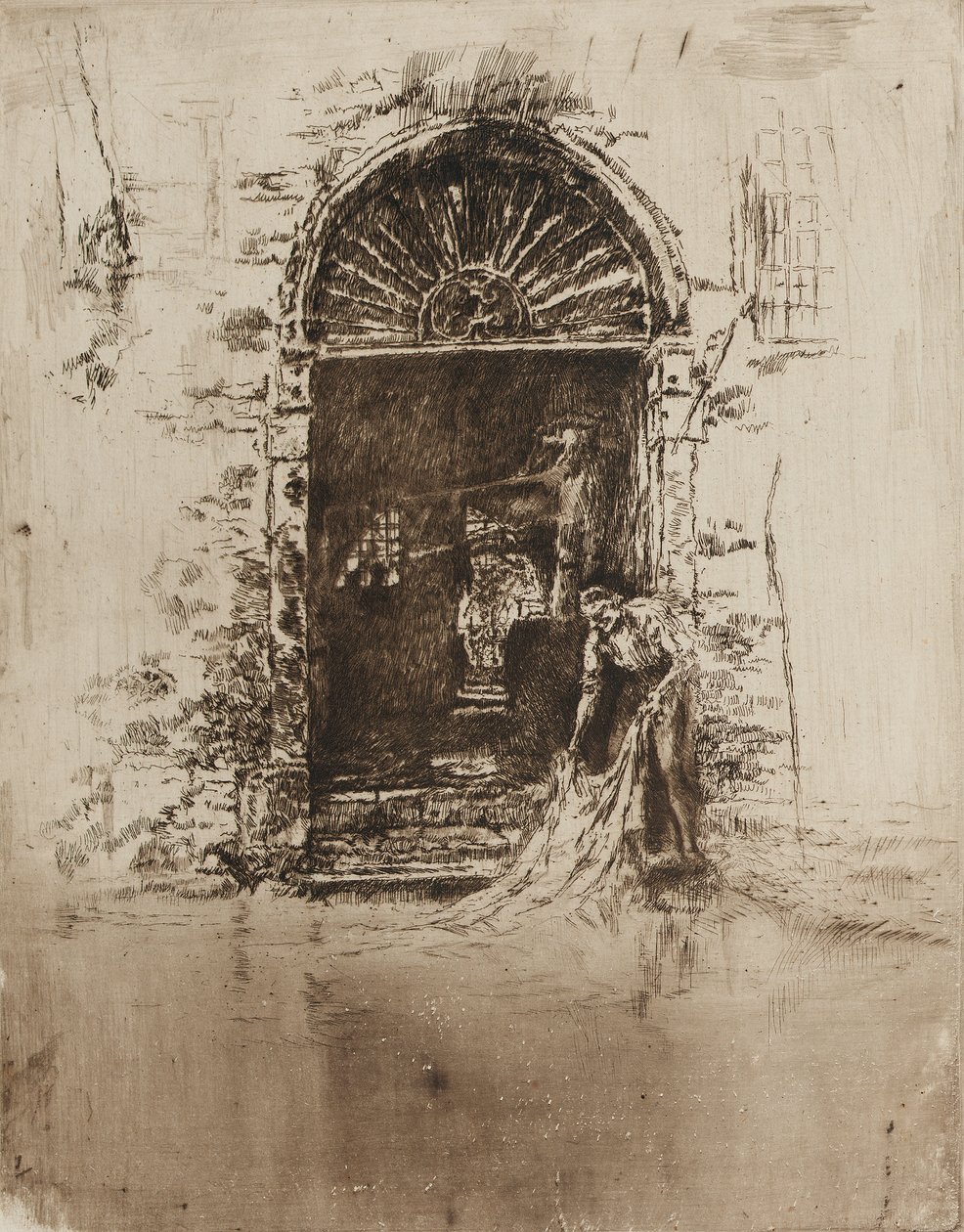 Färgaren, 1879-1880. av James Abbott McNeill Whistler