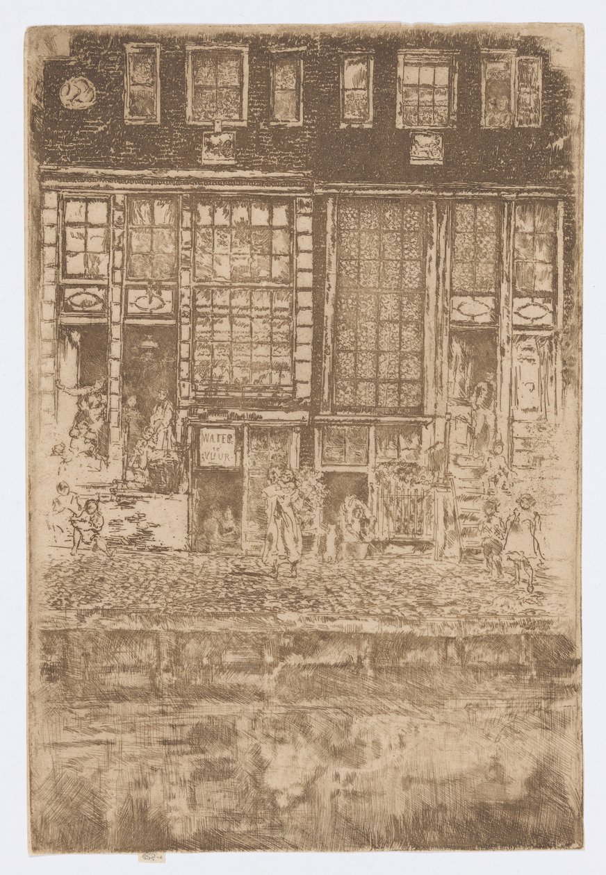 Den broderade gardinen av James Abbott McNeill Whistler