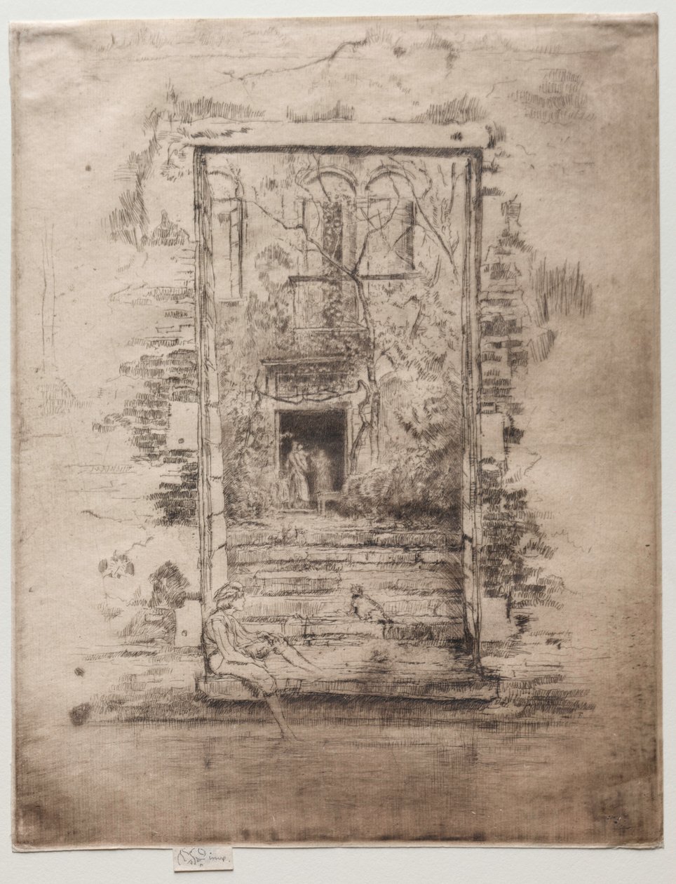 Trädgården. av James Abbott McNeill Whistler