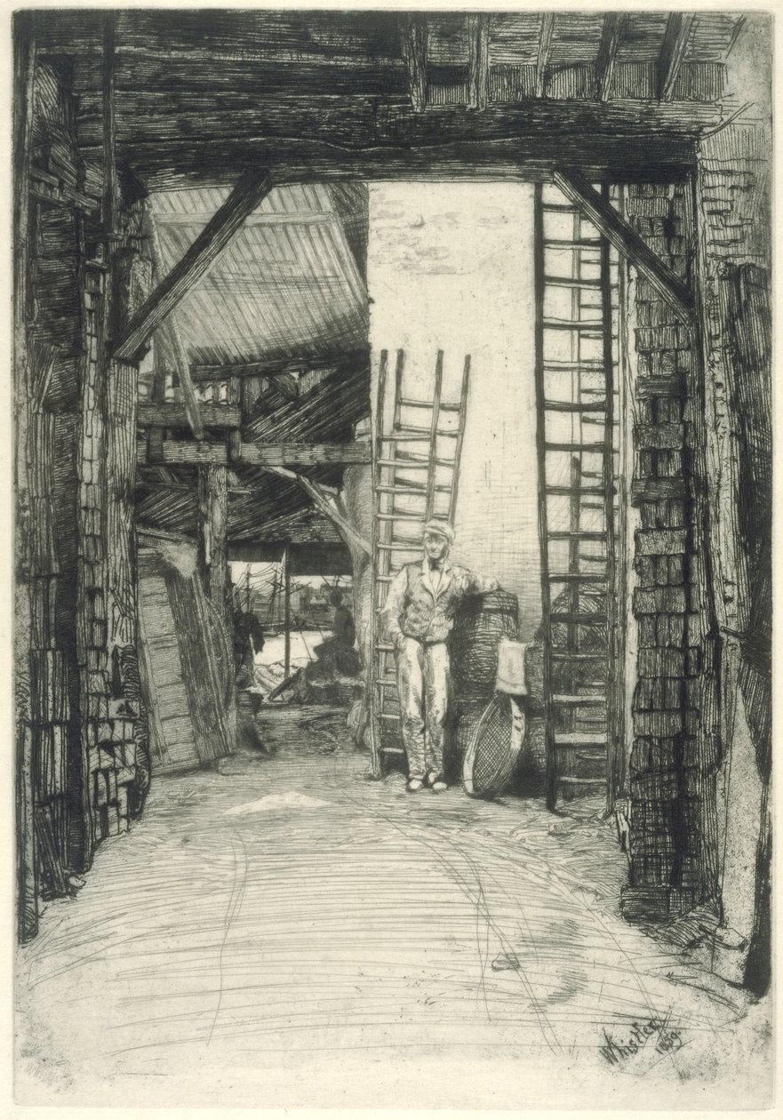 Lime-brännaren av James Abbott McNeill Whistler