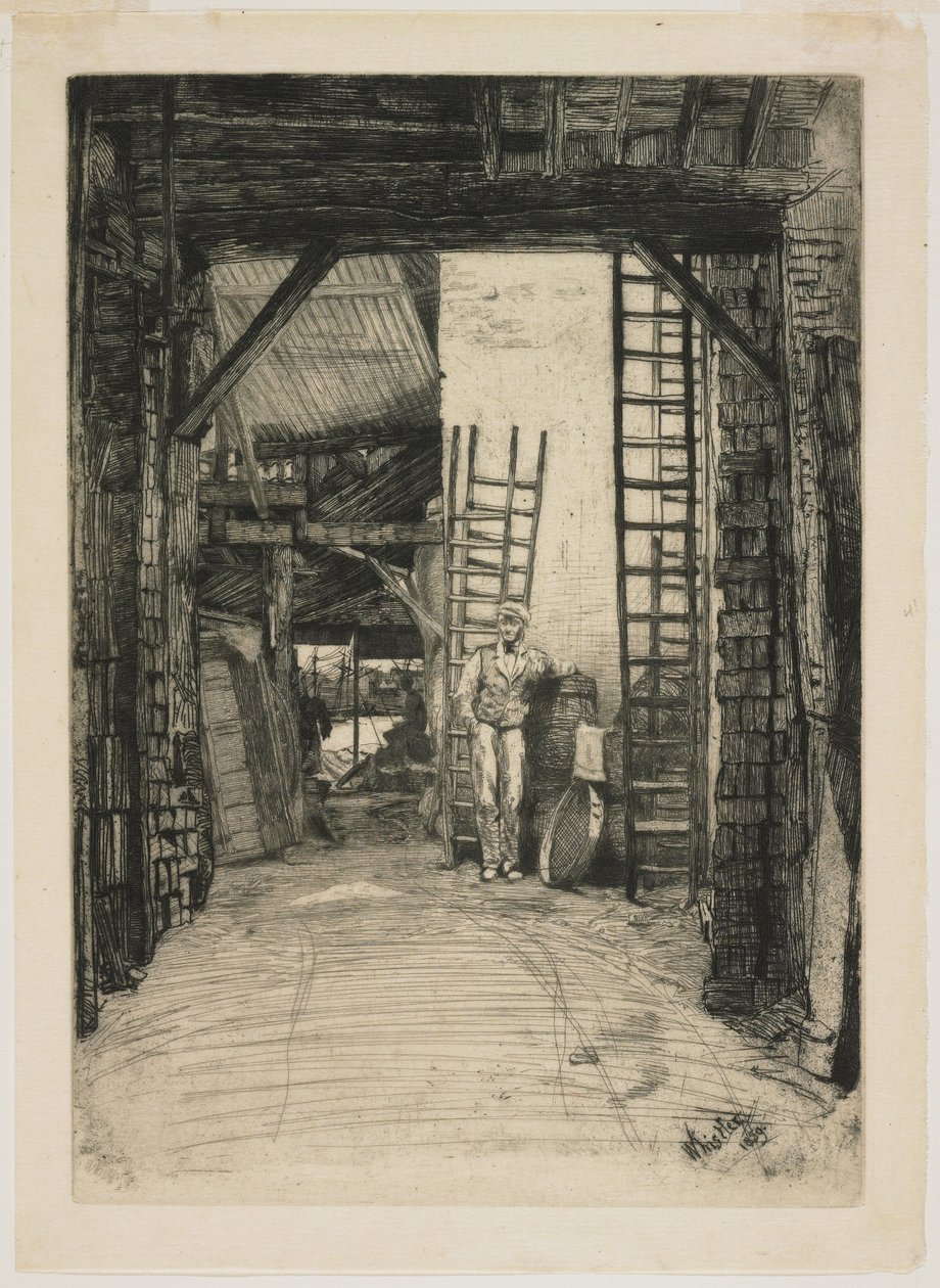 Kalkbrännaren av James Abbott McNeill Whistler