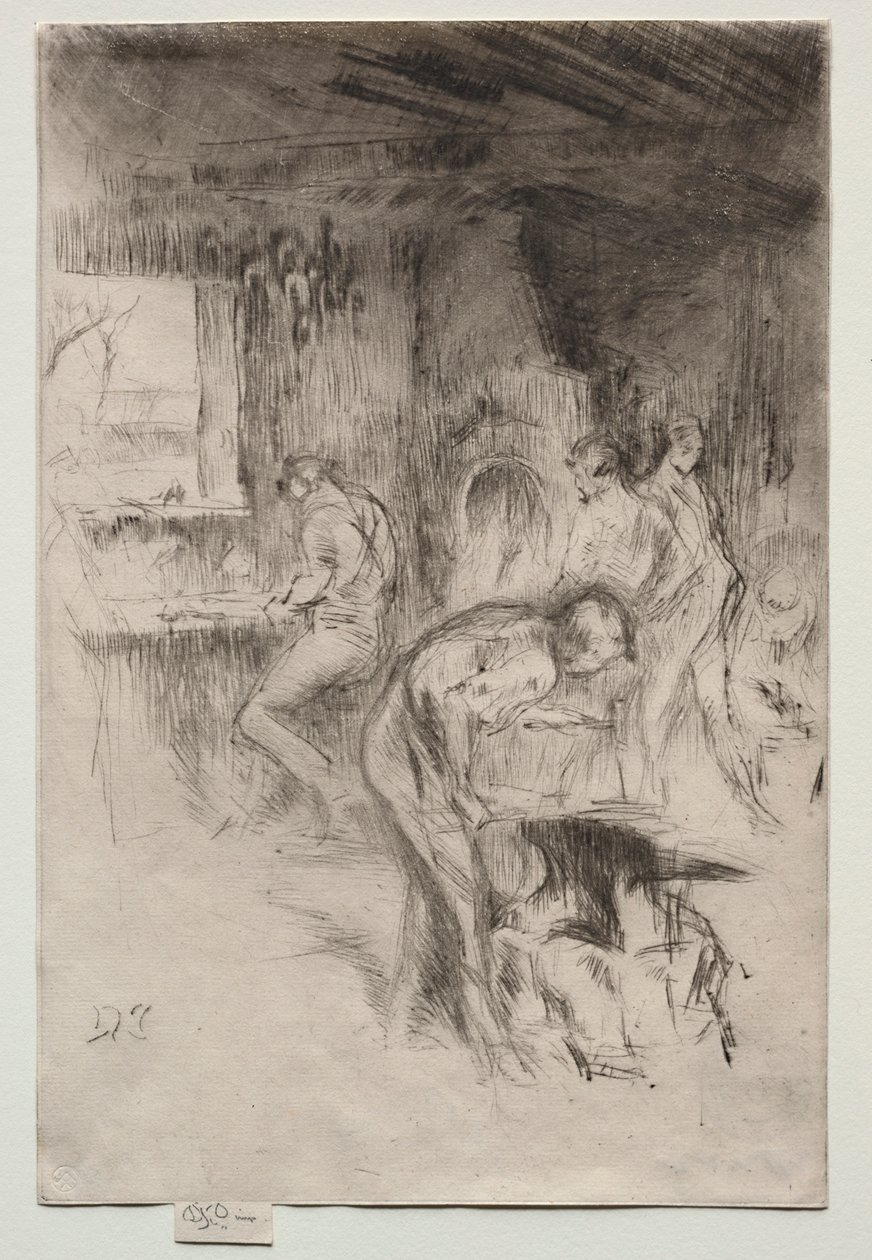 Lilla smedjan. av James Abbott McNeill Whistler