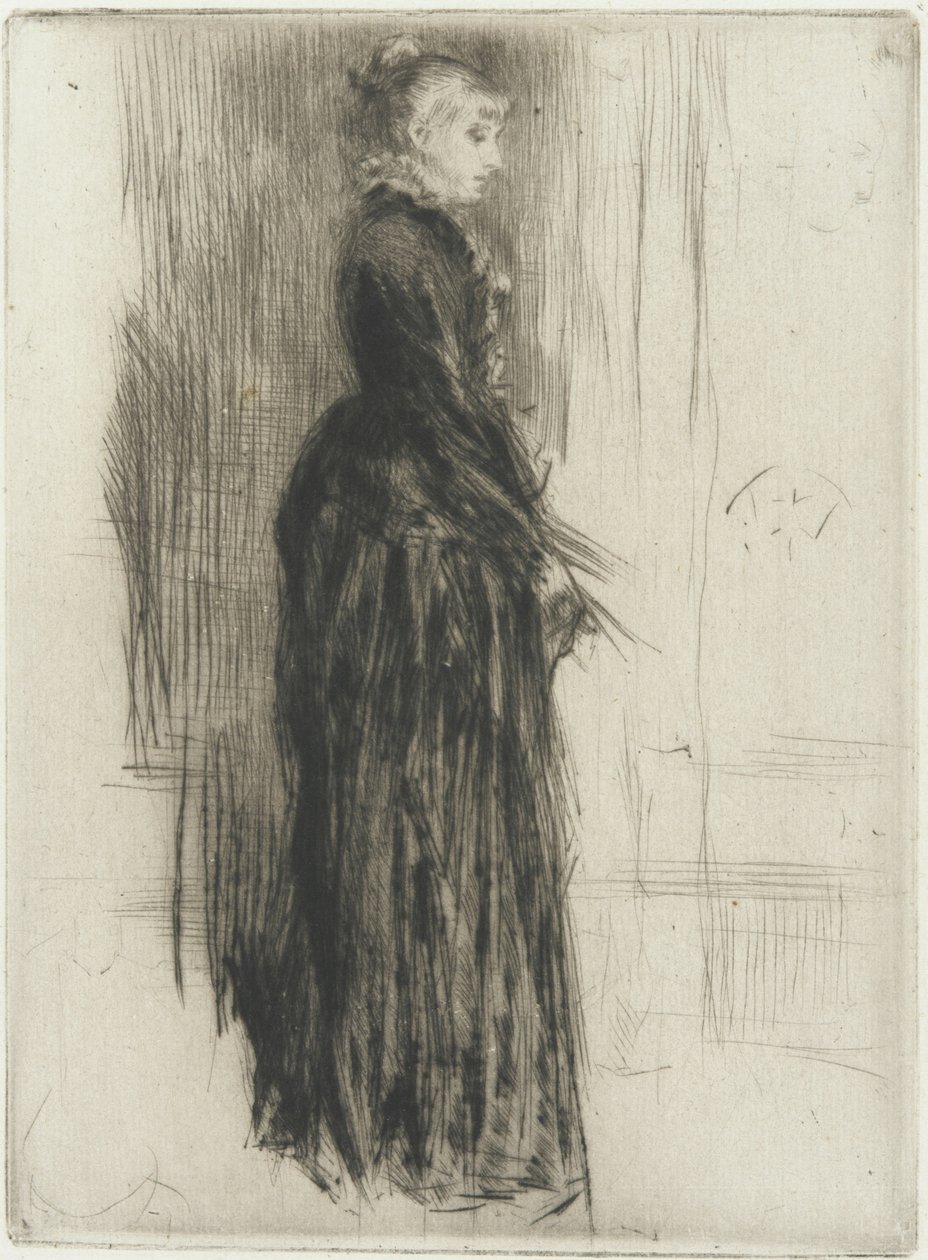 Den lilla sammetsklänningen av James Abbott McNeill Whistler