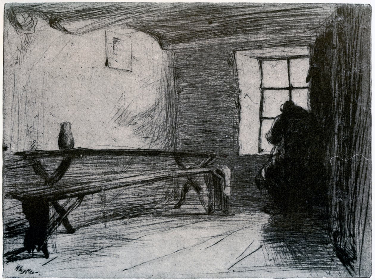 The Miser, c1851 1904. av James Abbott McNeill Whistler