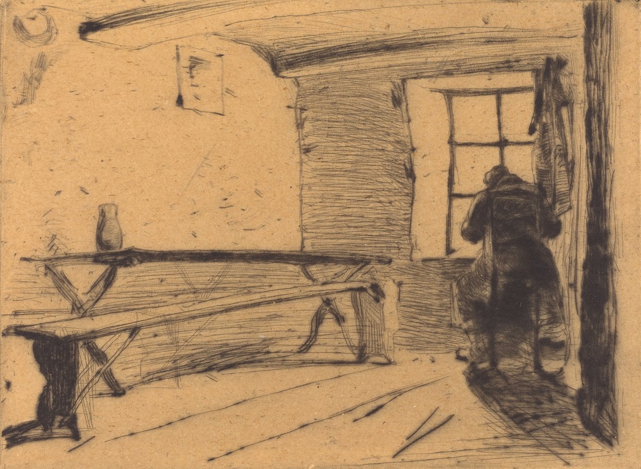 Snålen, c. 1861. av James Abbott McNeill Whistler