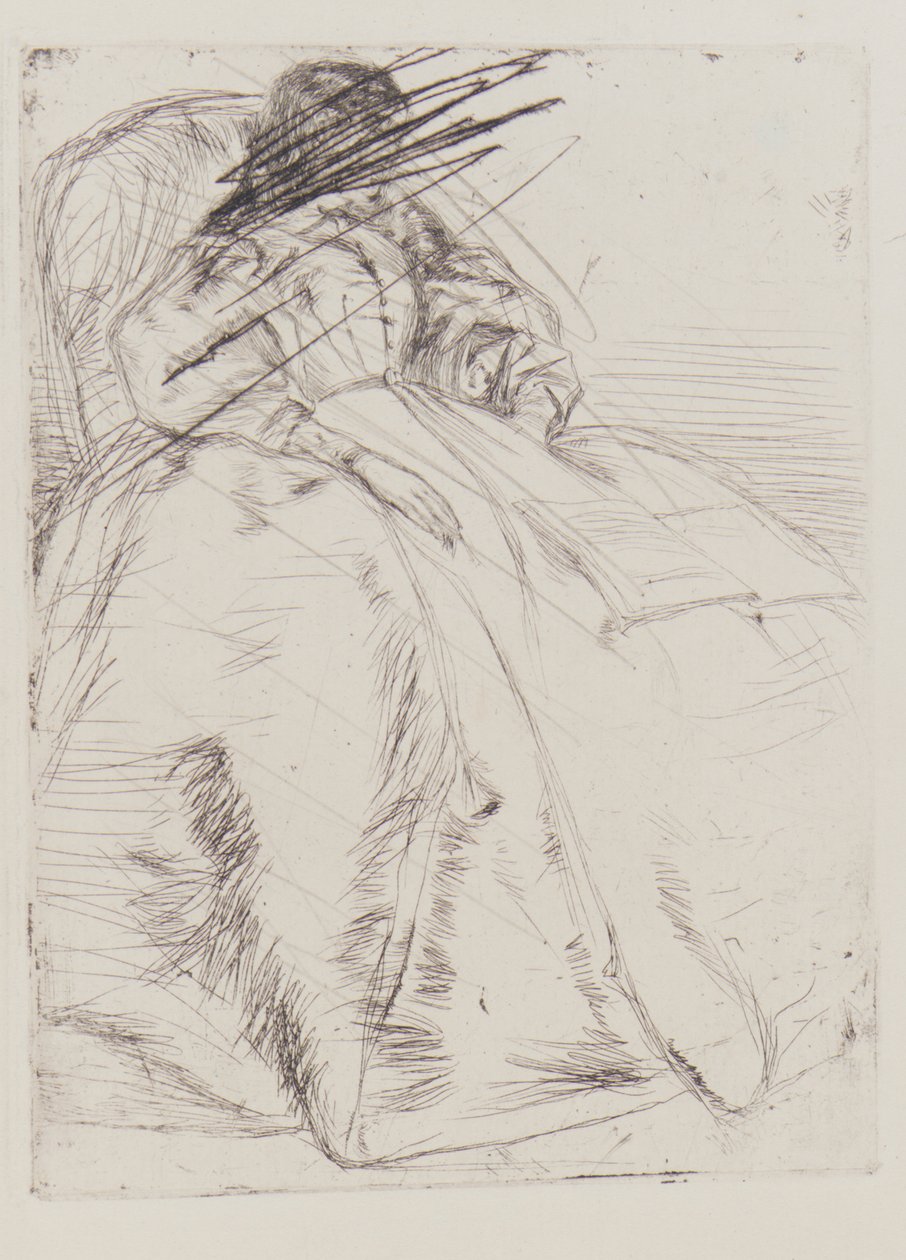 Den öppna boken, 1861. av James Abbott McNeill Whistler
