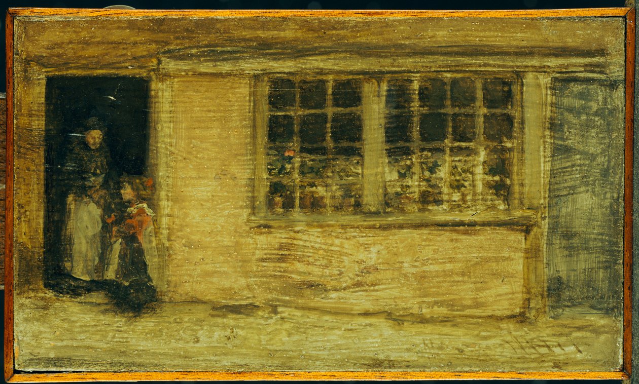 Skyltfönstret, ca 1885-90 av James Abbott McNeill Whistler