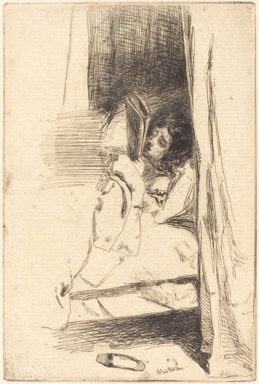 Toffeln, 1858. av James Abbott McNeill Whistler