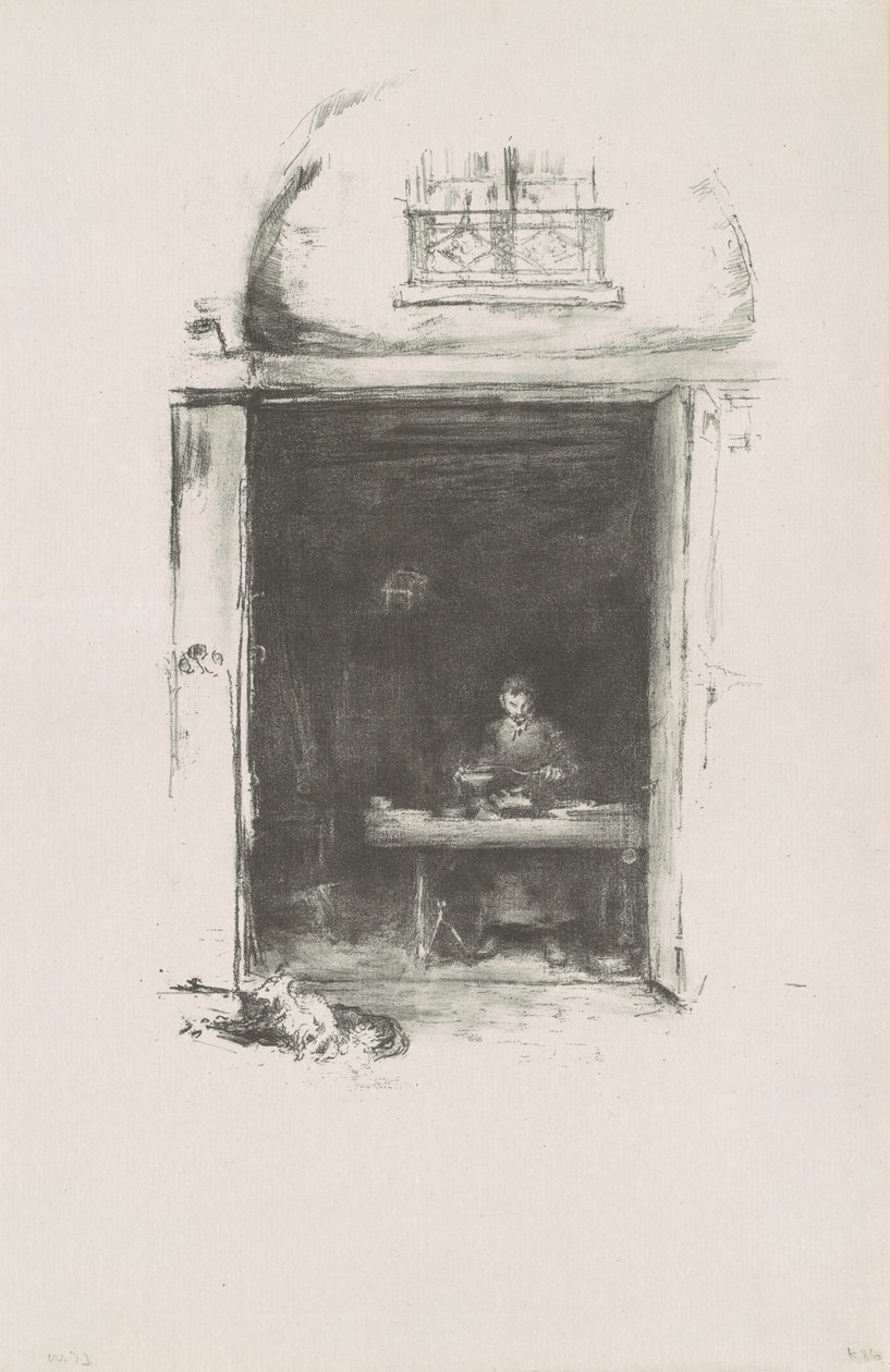 The Smith, Passage du Dragon, 1894. av James Abbott McNeill Whistler