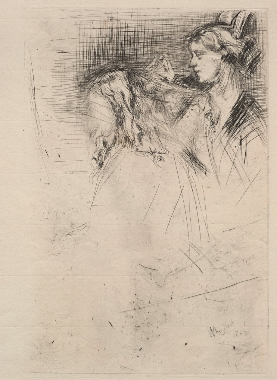 Toaletten, 1863. av James Abbott McNeill Whistler