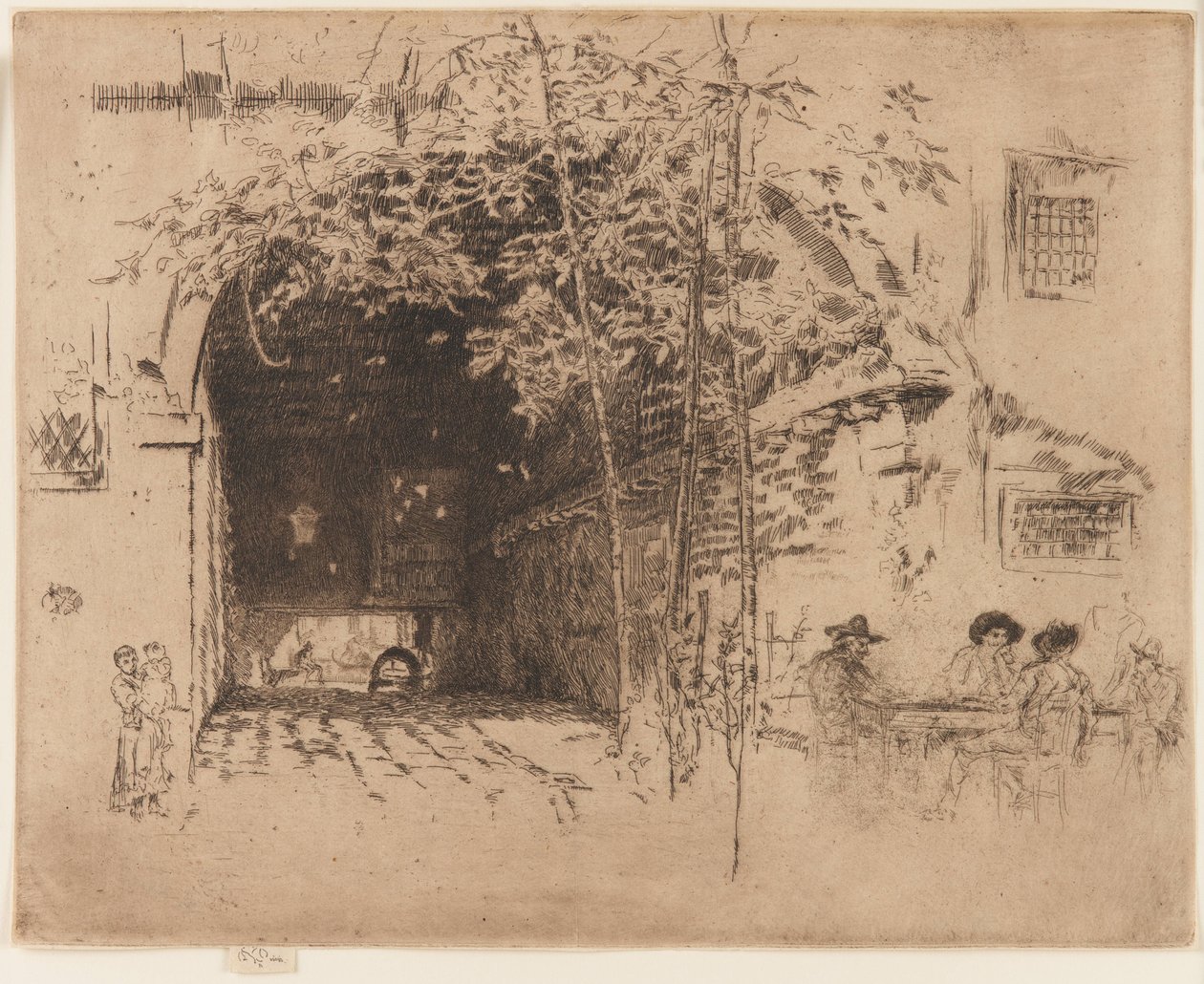 Färjan, nr 2, 1879-1880. av James Abbott McNeill Whistler
