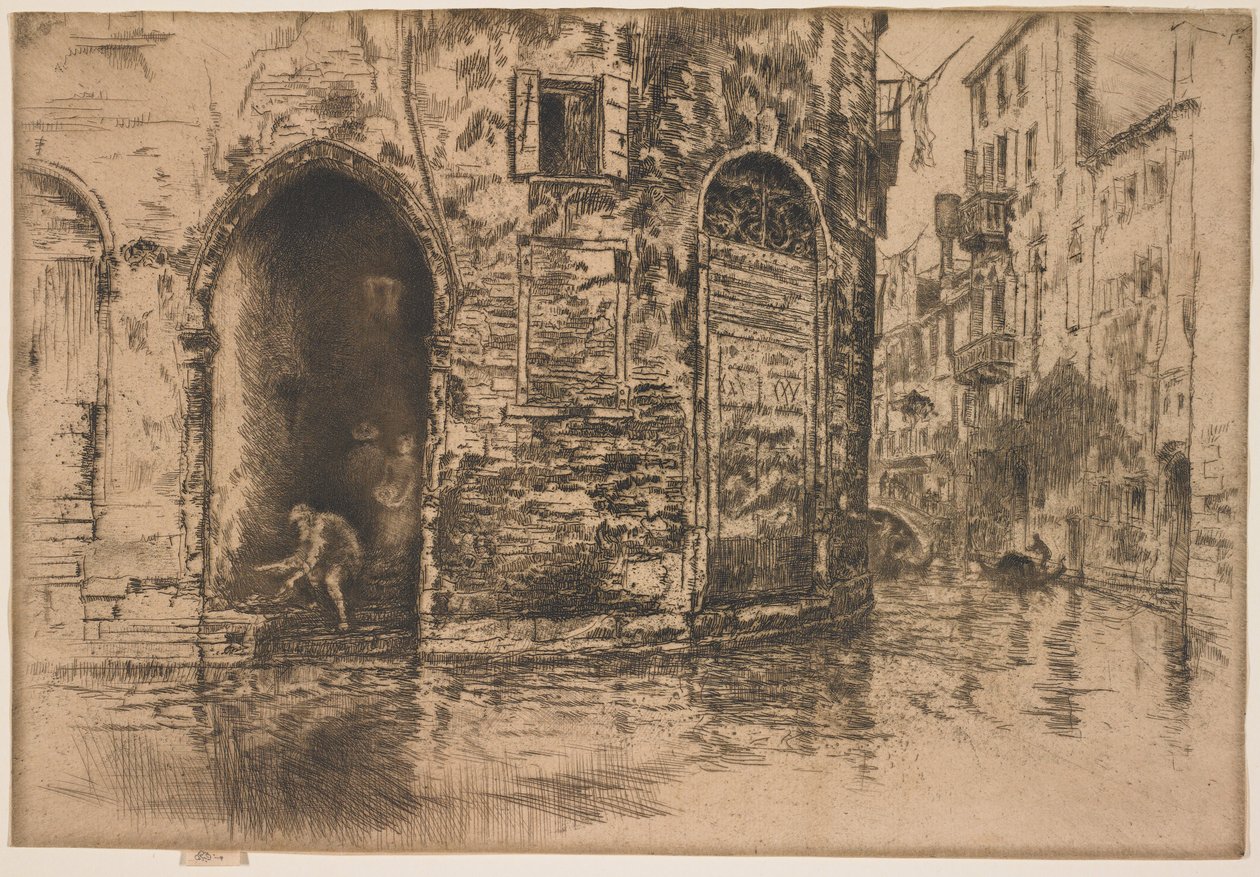 De två dörröppningarna av James Abbott McNeill Whistler