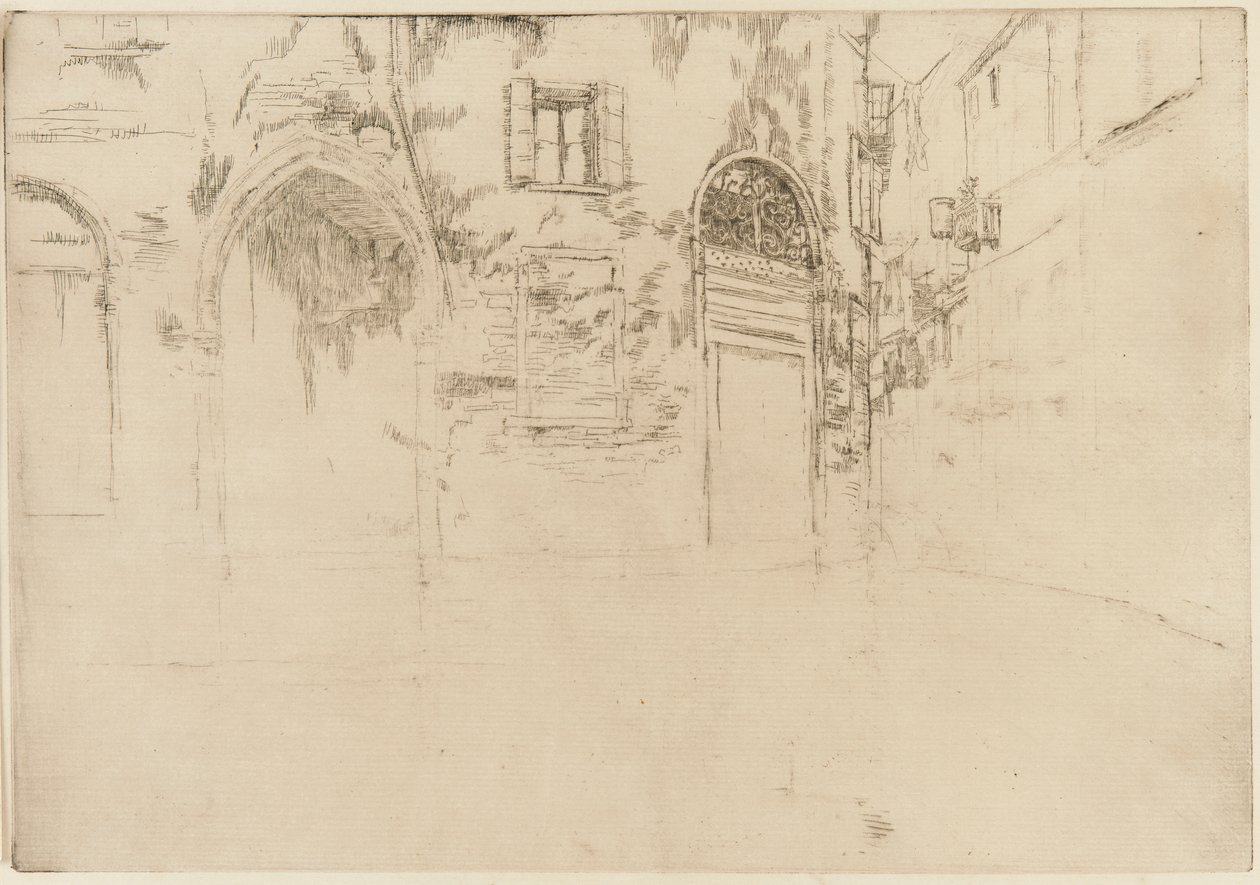 De två dörröppningarna, 1879-1880. av James Abbott McNeill Whistler