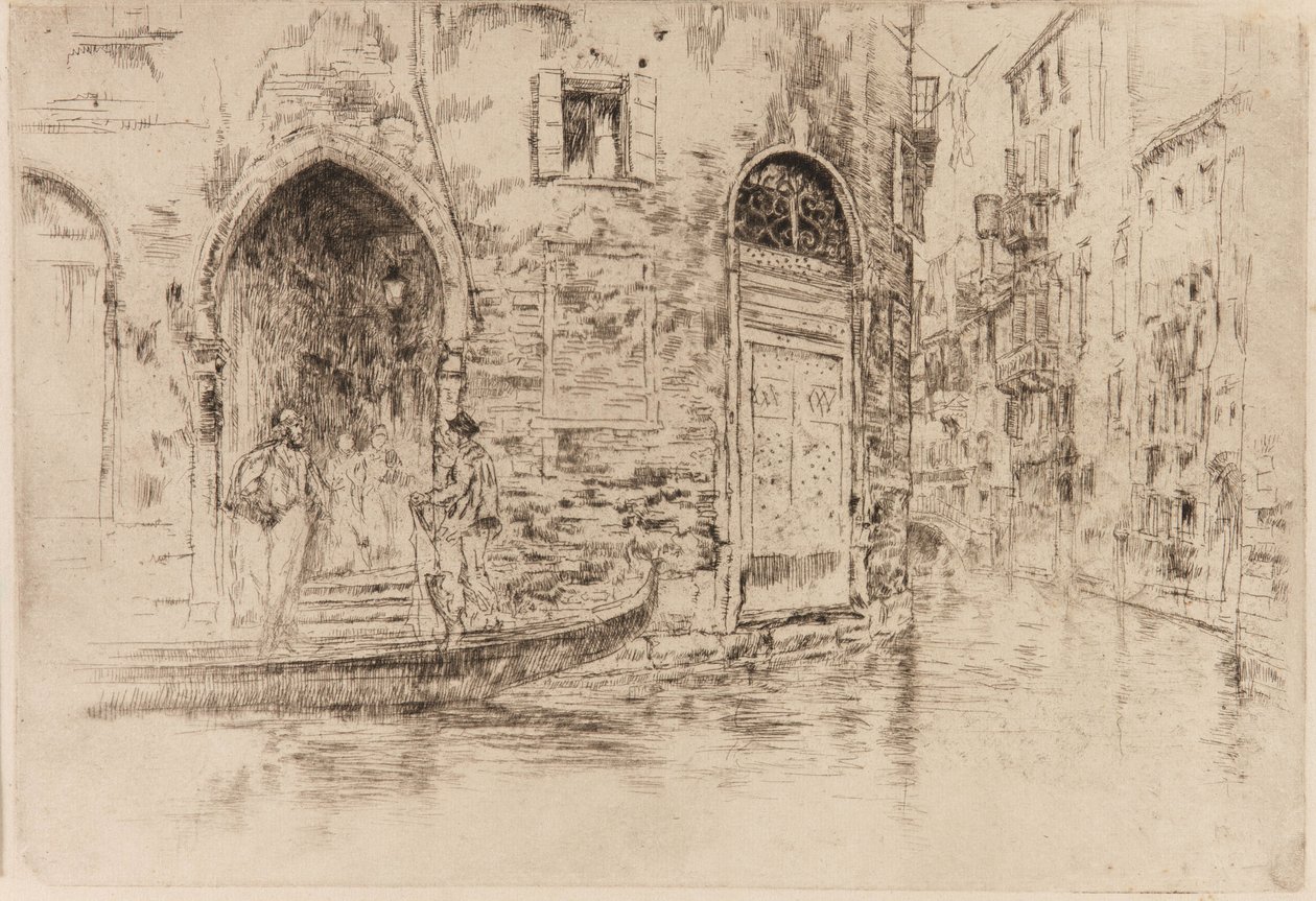 De två dörröppningarna, 1879-1880. av James Abbott McNeill Whistler