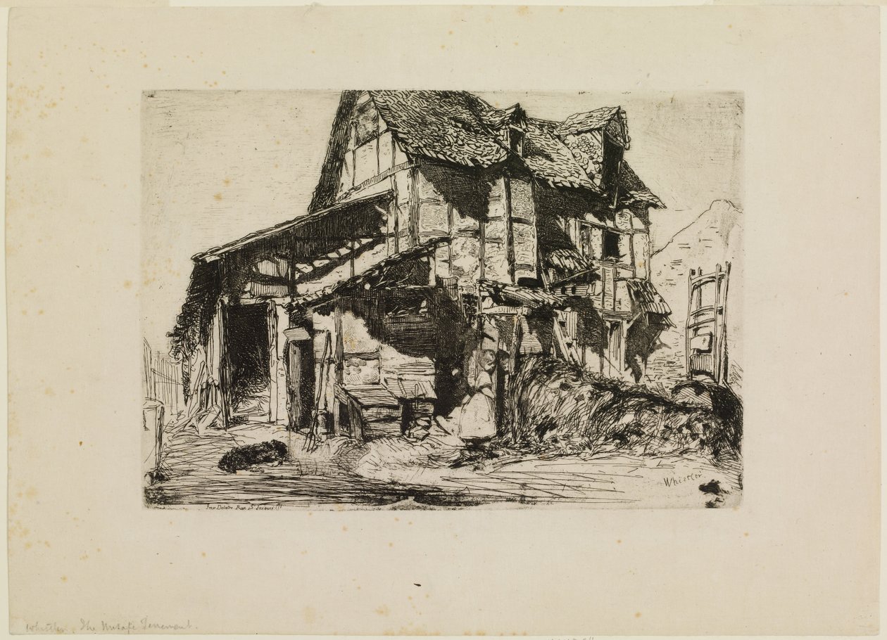 Den osäkra hyreshuset av James Abbott McNeill Whistler