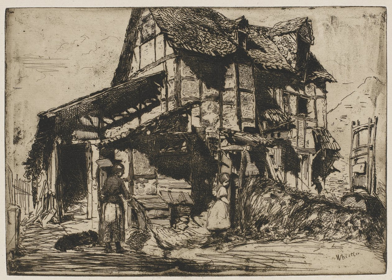 Den osäkra hyresgården av James Abbott McNeill Whistler