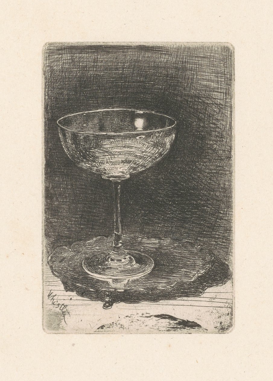 Vinglaset, 1859. av James Abbott McNeill Whistler