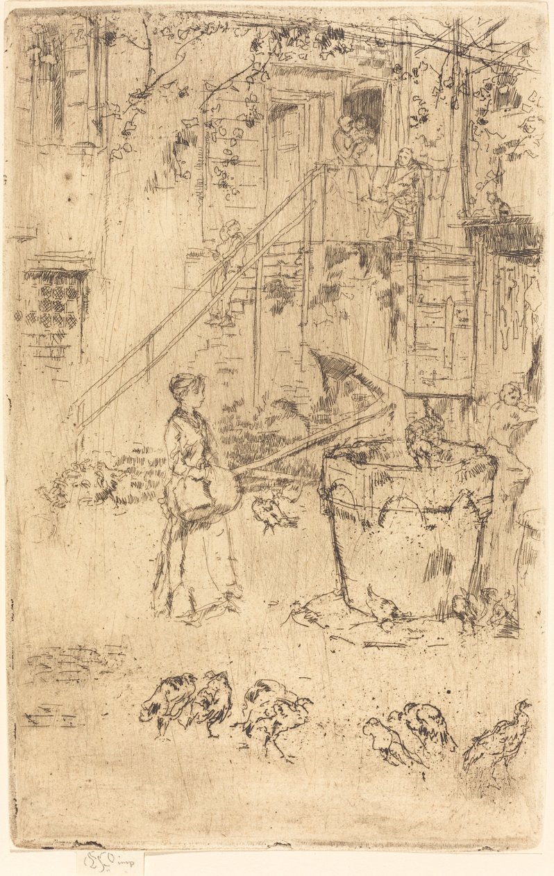 Turkiet, 1880. av James Abbott McNeill Whistler