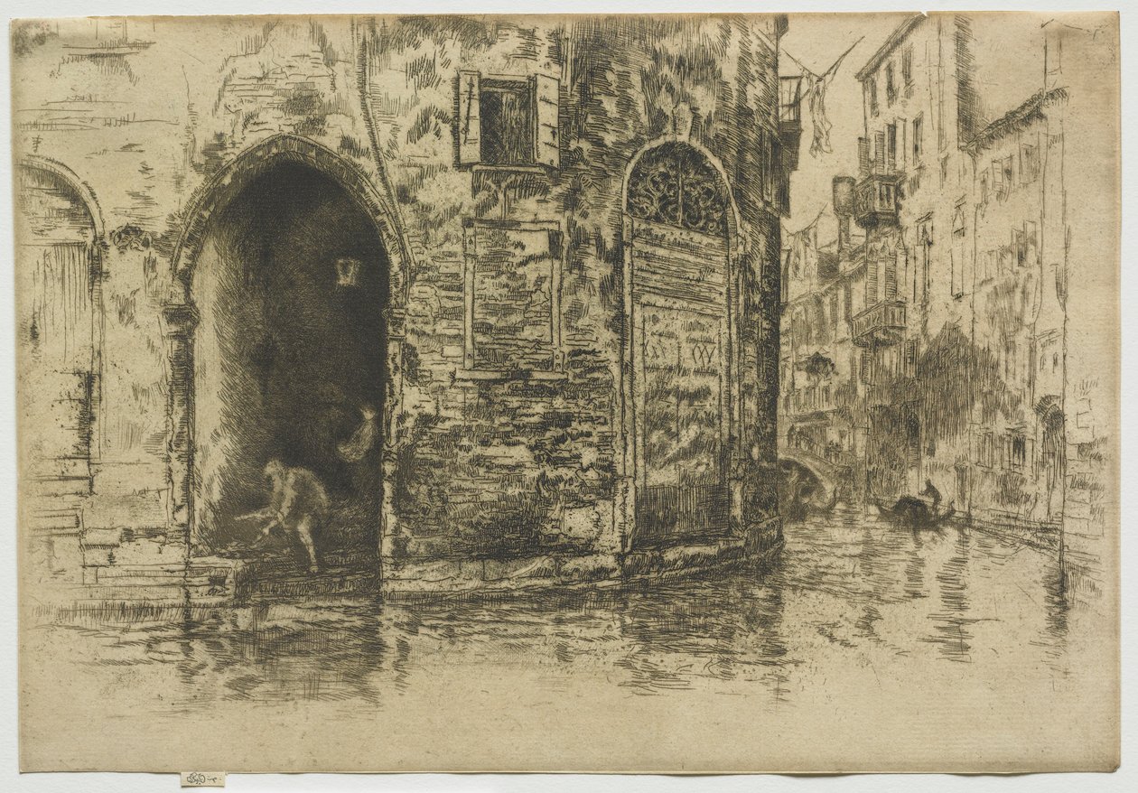 Två dörröppningar, 1880. av James Abbott McNeill Whistler