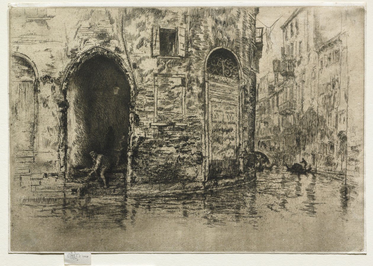 Två dörröppningar, 1880. av James Abbott McNeill Whistler