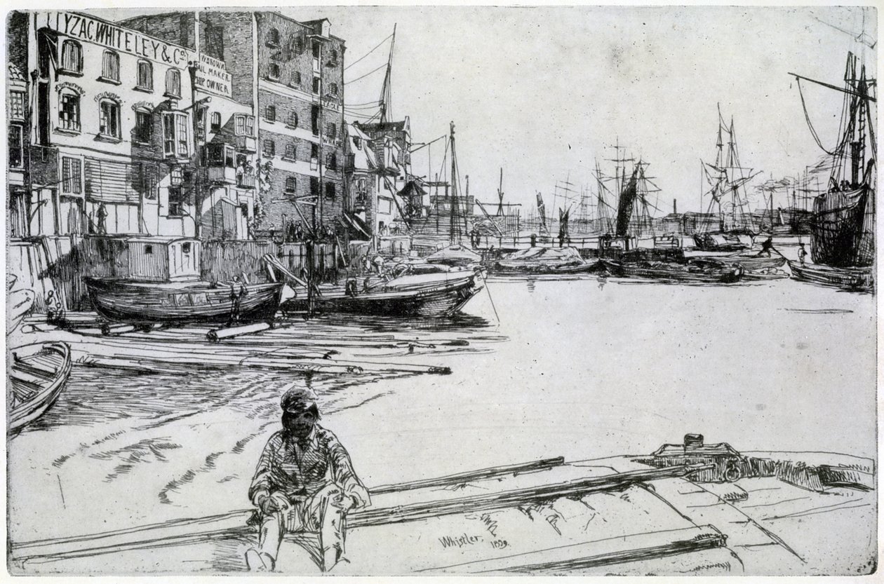 Tyzac Whiteley och Co, 1859 1904. av James Abbott McNeill Whistler