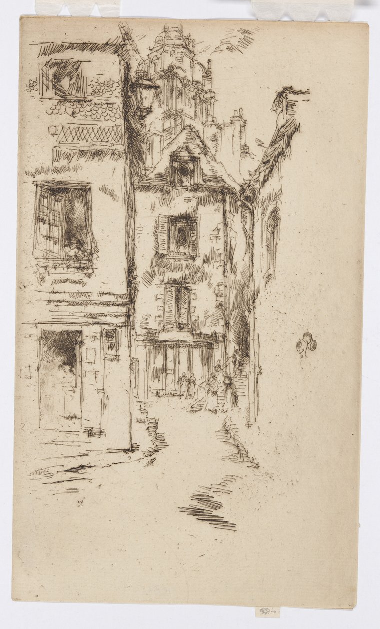 Under katedralen i Blois av James Abbott McNeill Whistler