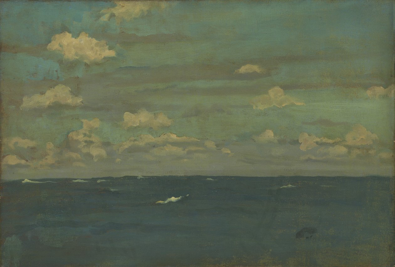 Violett och silver - Djupa havet, 1893 av James Abbott McNeill Whistler