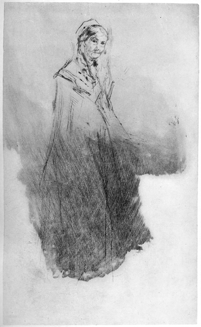 Whistlers Mother, 1800-talet 1904. av James Abbott McNeill Whistler