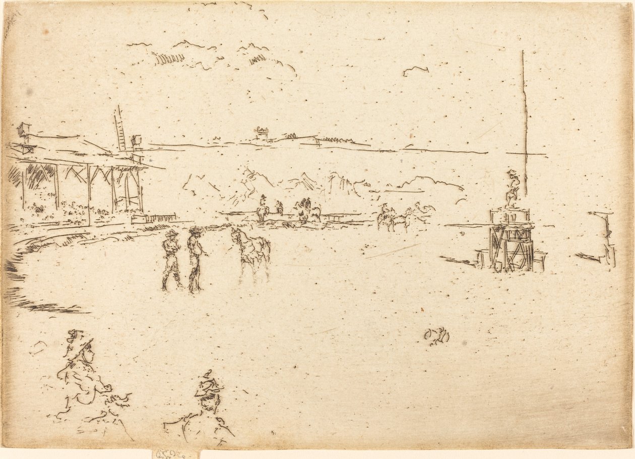 Vilda västern, Buffalo Bill, 1887. av James Abbott McNeill Whistler