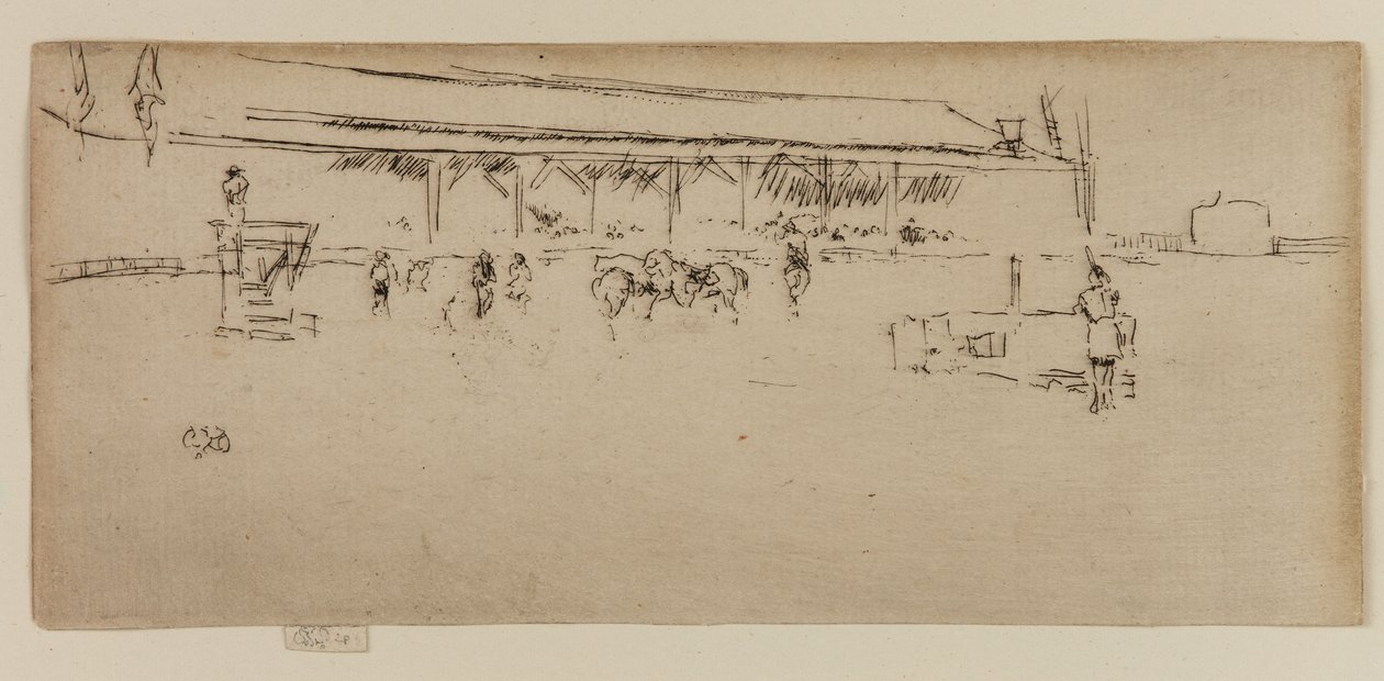 Vilda västern: indianer, 1887. av James Abbott McNeill Whistler