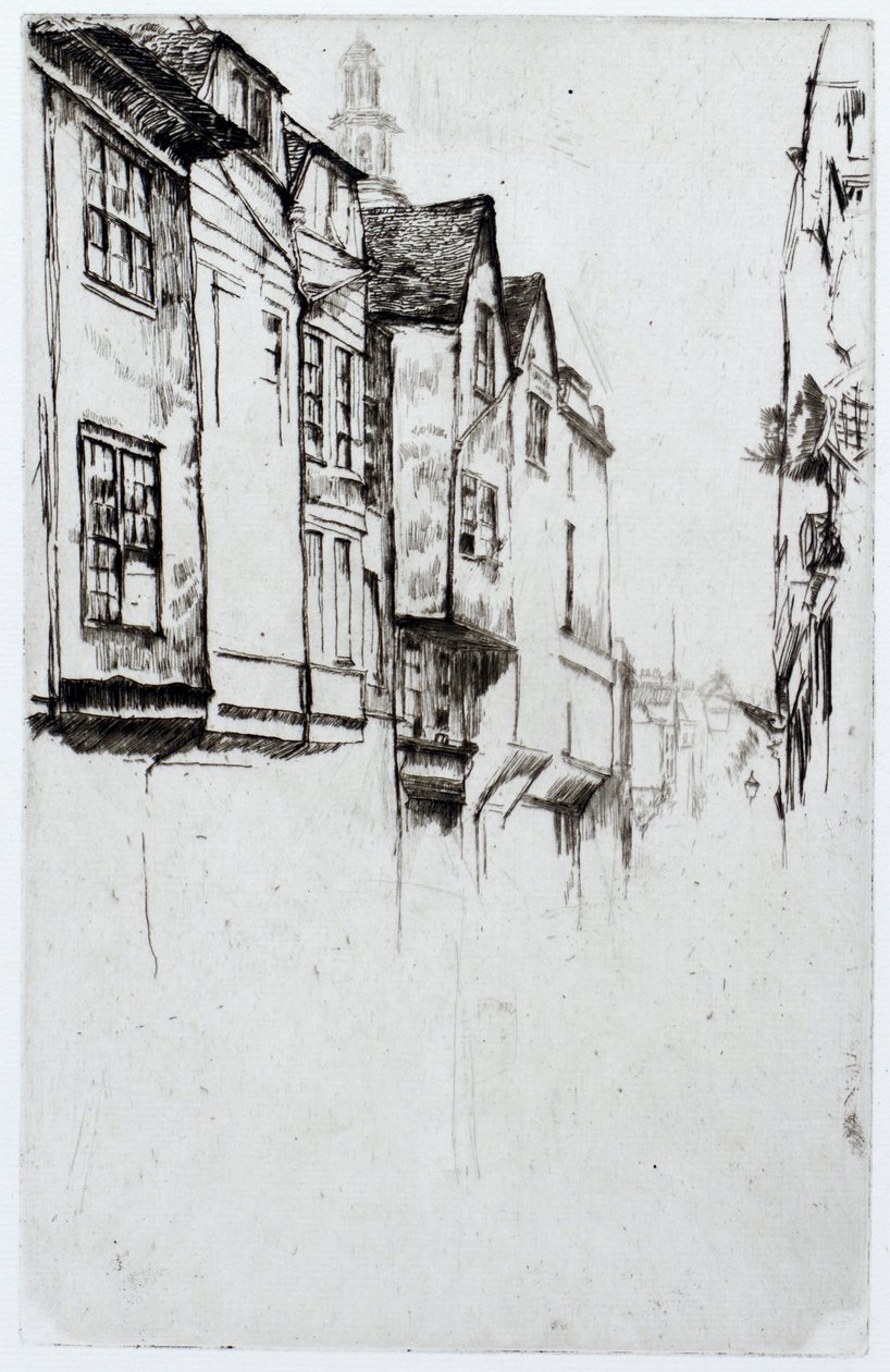 Stora gatan av James Abbott McNeill Whistler