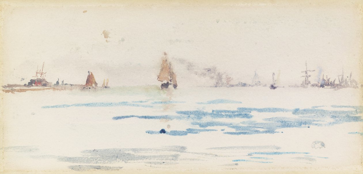 Zuyder Zee, ca 1883 av James Abbott McNeill Whistler