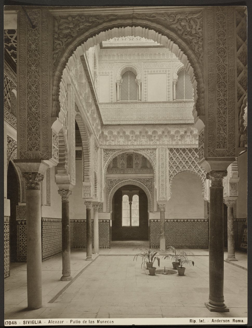 Alcazar, dockornas innergård av James Anderson
