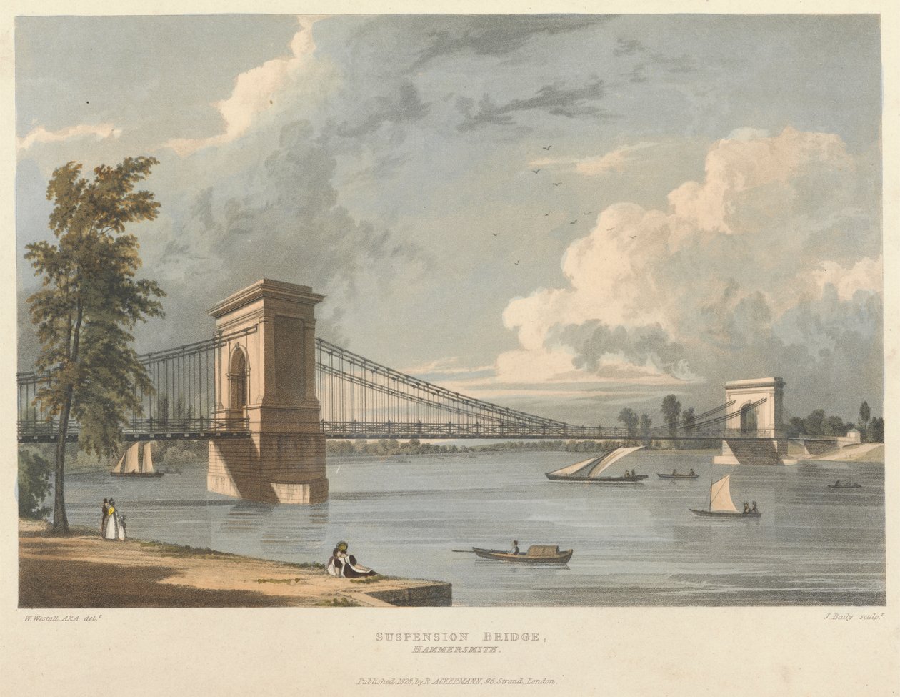 Hängbro, Hammersmith av James Baily