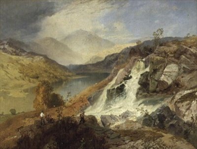 Haweswater: Från Waller Gill Force av James Baker Pyne
