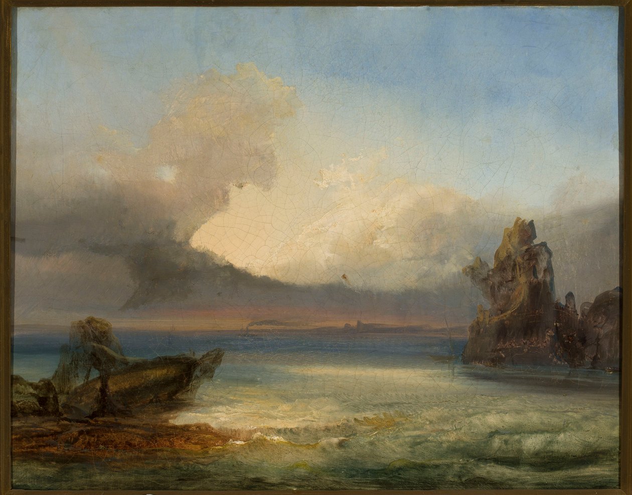 Havslandskap av James Baker Pyne