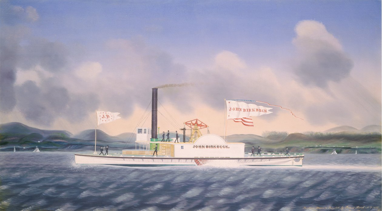 Bogserbåt John Birkbeck, 1854. av James Bard