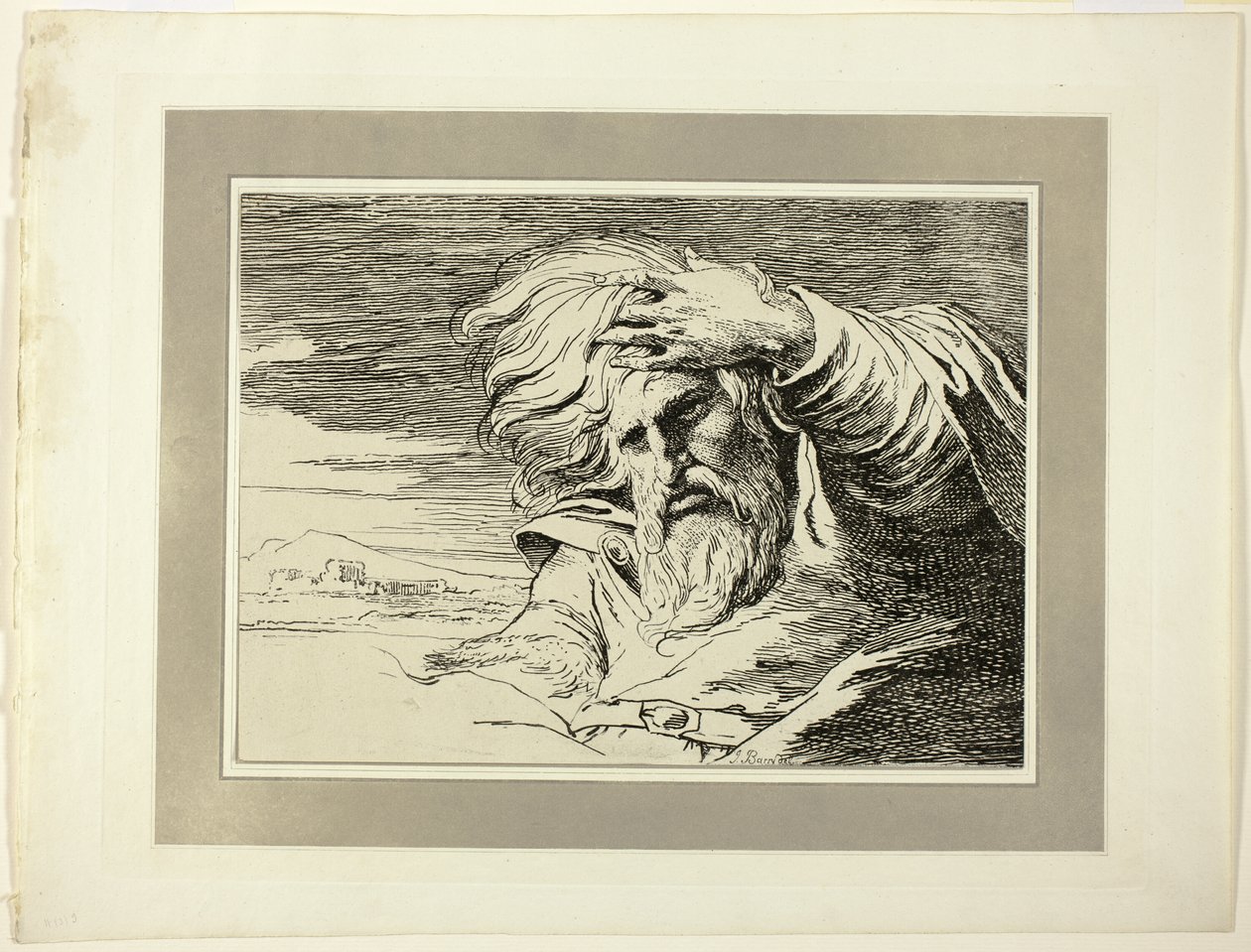 Eastern Patriarch, från det första numret av Specimens of Polyautography av James Barry
