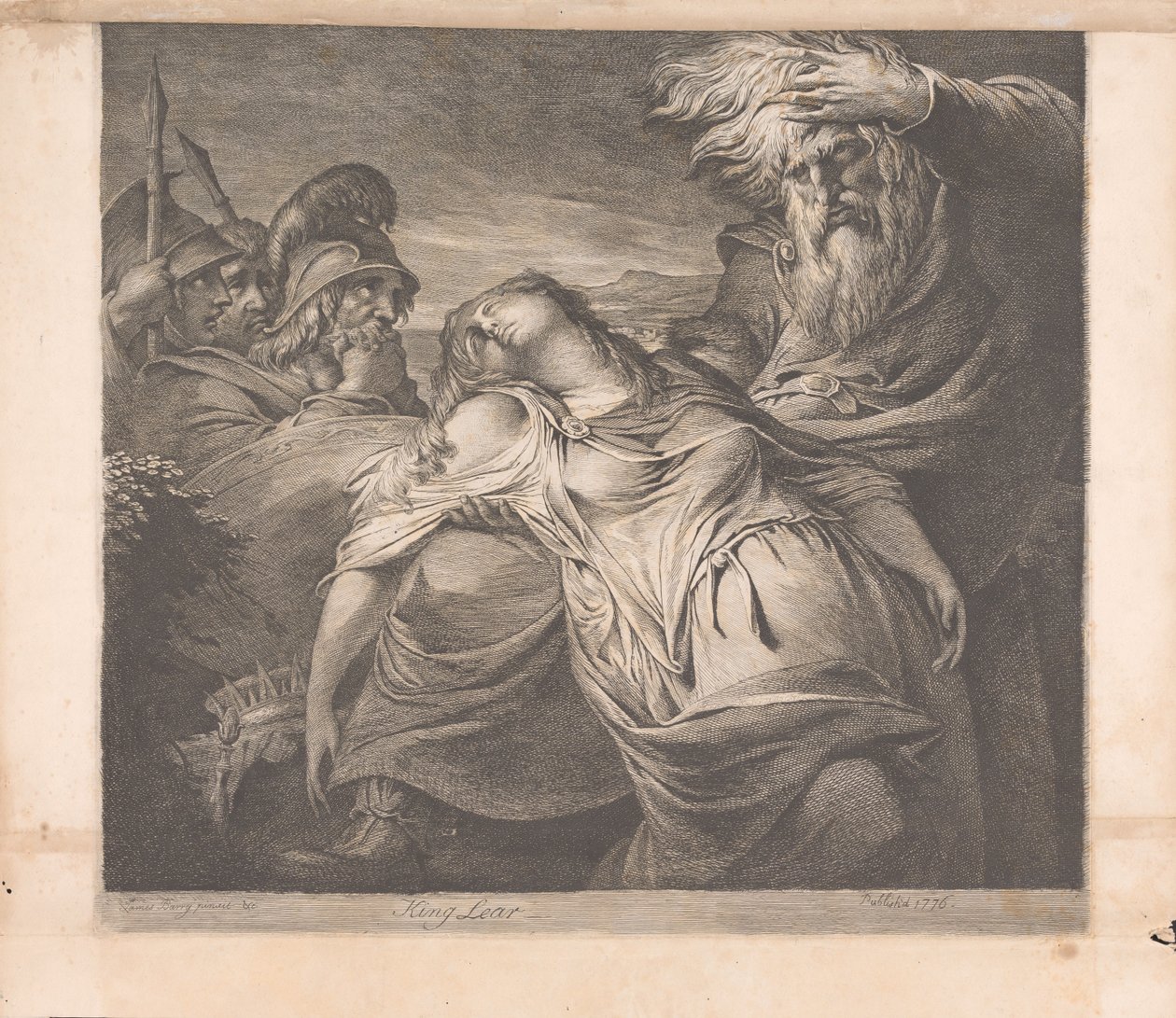 Kung Lear av James Barry