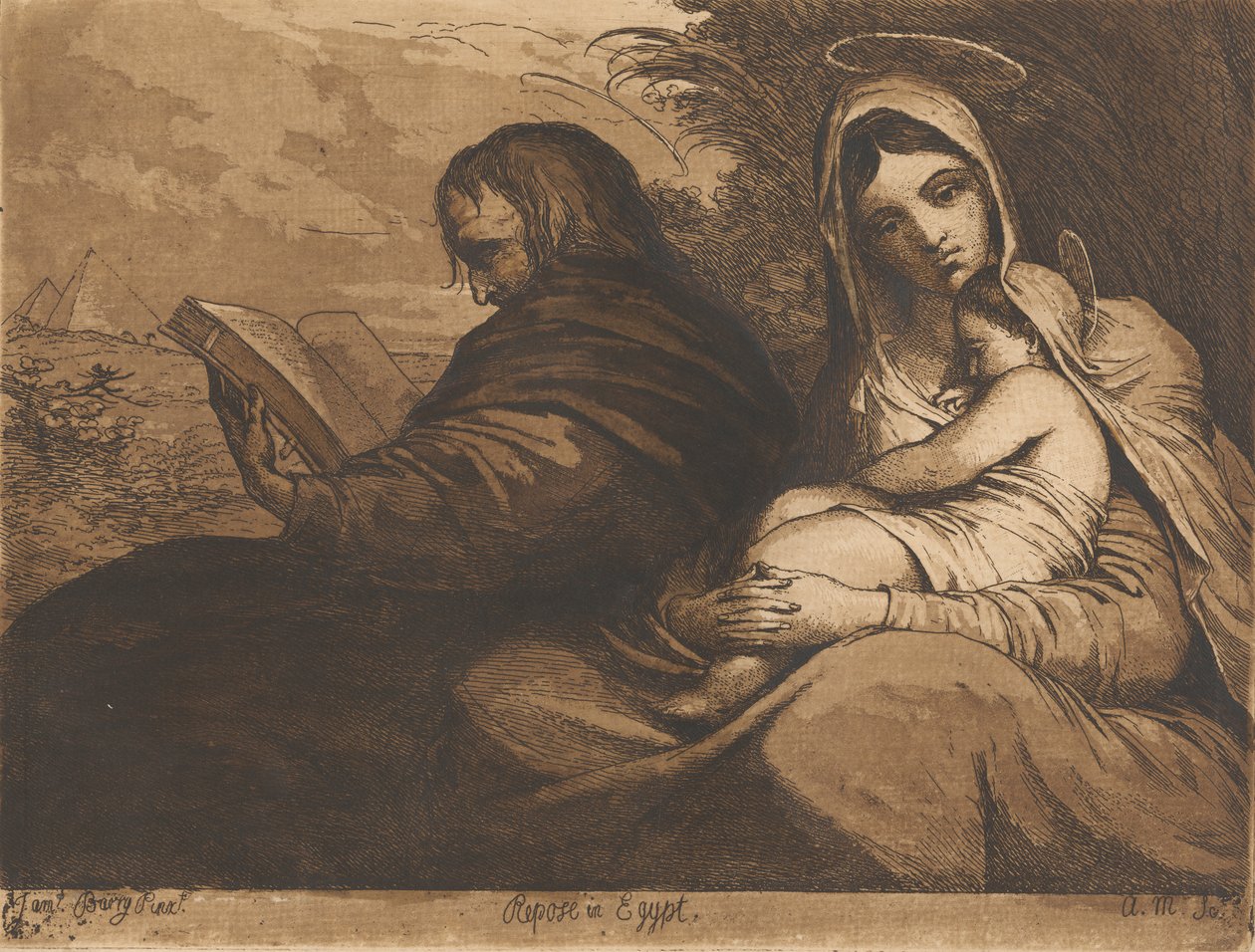 Vila i Egypten av James Barry