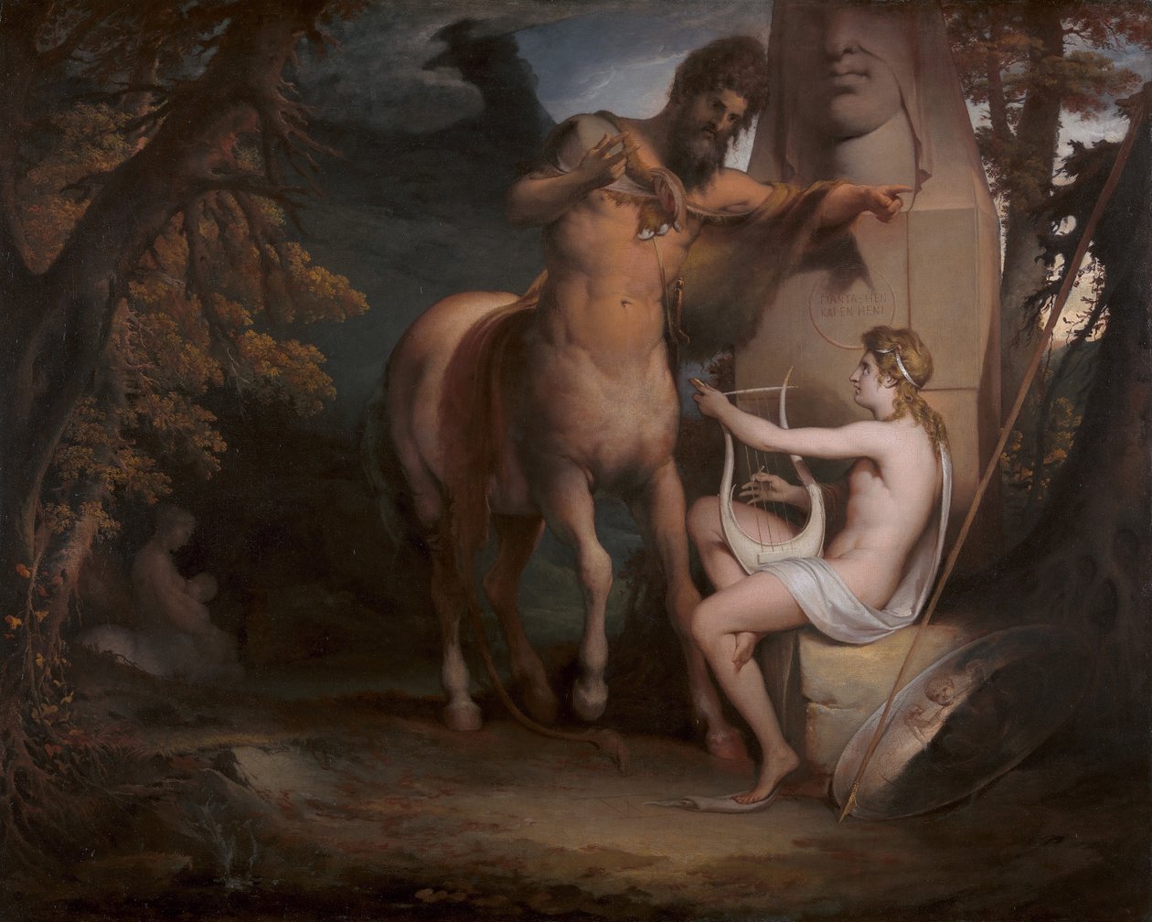 The Education of Achilles [1772, Royal Academy of Arts, London, utställningskatalog] av James Barry