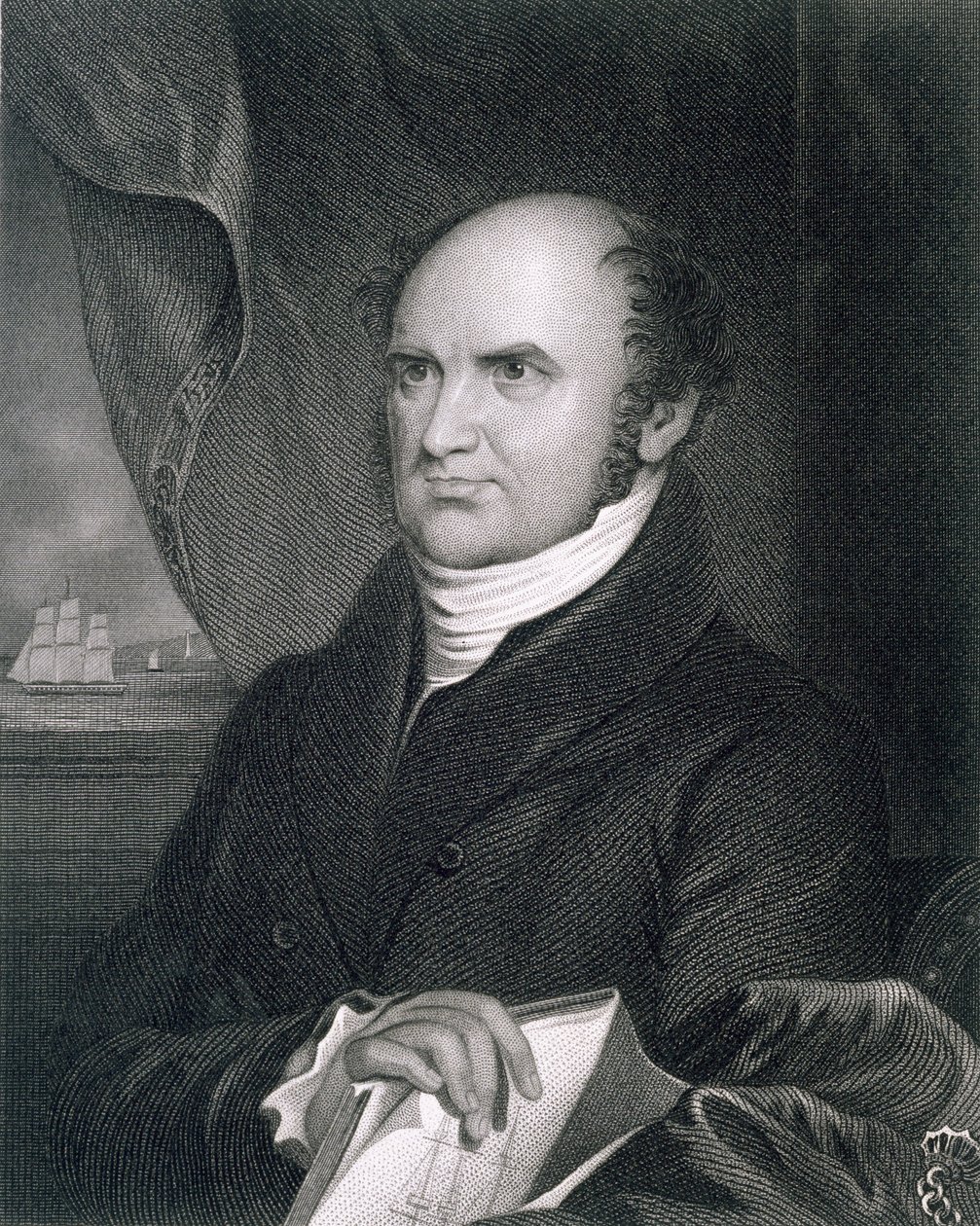 Levi Woodbury, graverad av Robert E. Whitechurch (1814-c.83) av James Barton Longacre