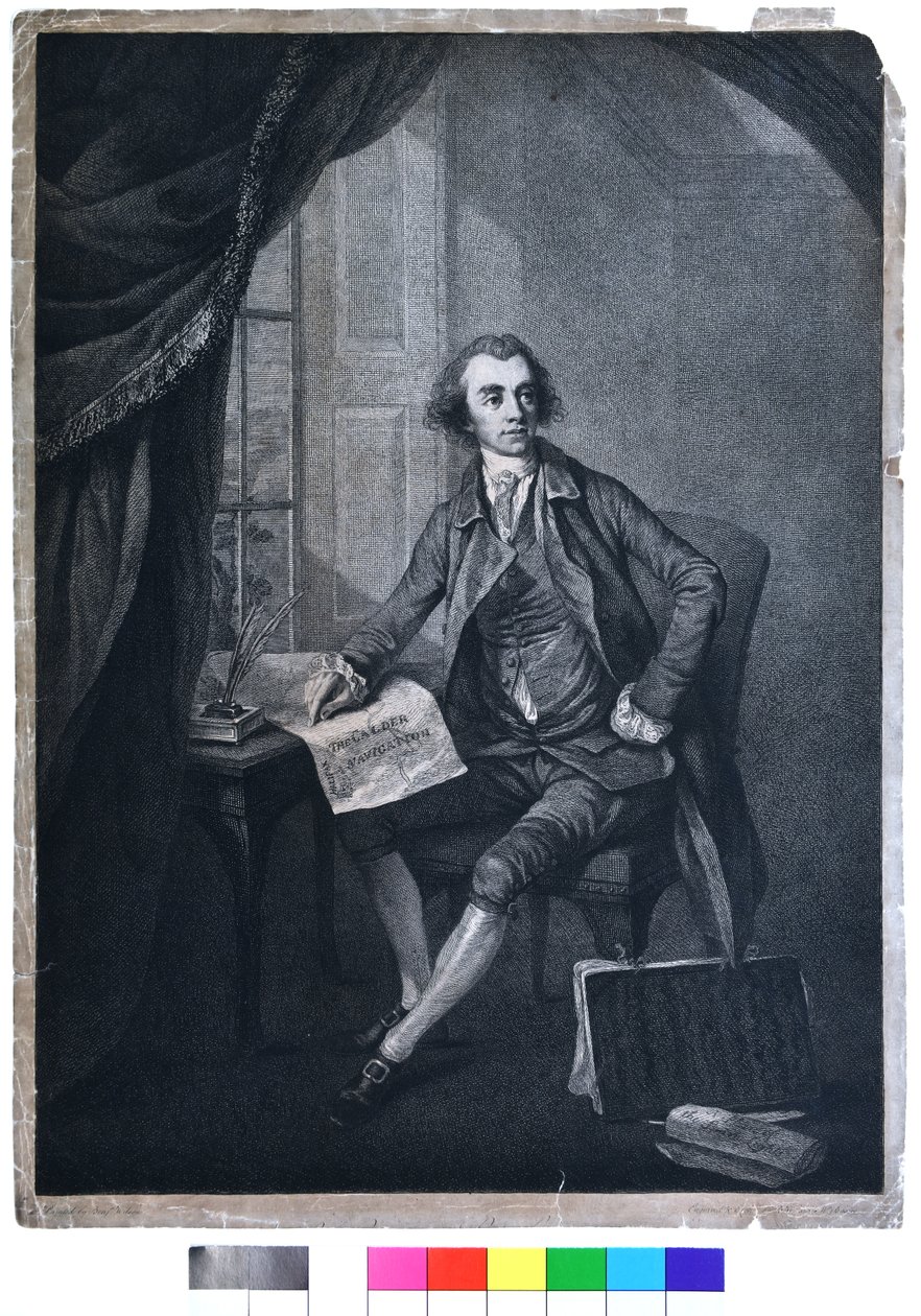 Sir George Saville av James Basire